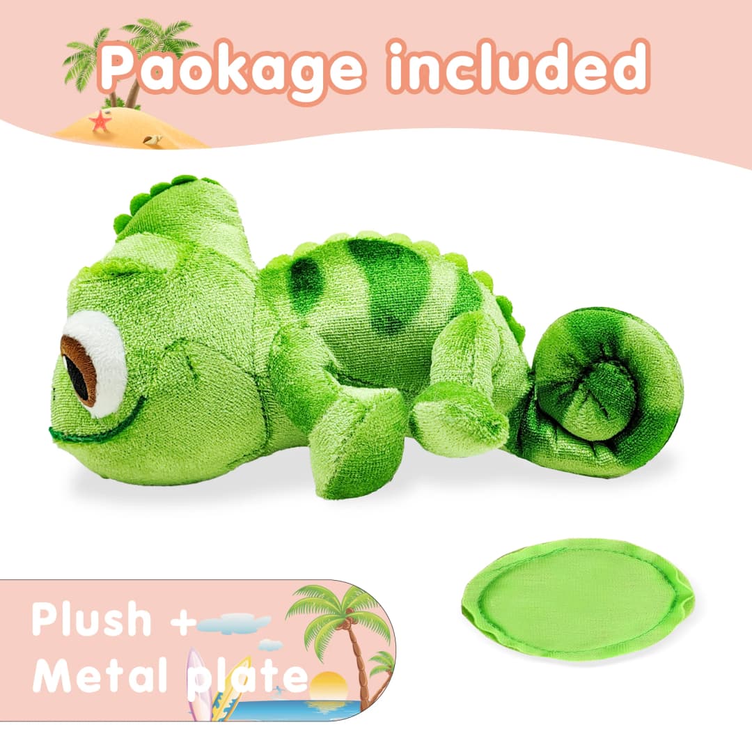 Pascal  Rapunzel Chameleon Plush Toy Soft Stuffed Animals Plush Shoulder Plush Suitable for Parties Perfect Gift for Kids - 4