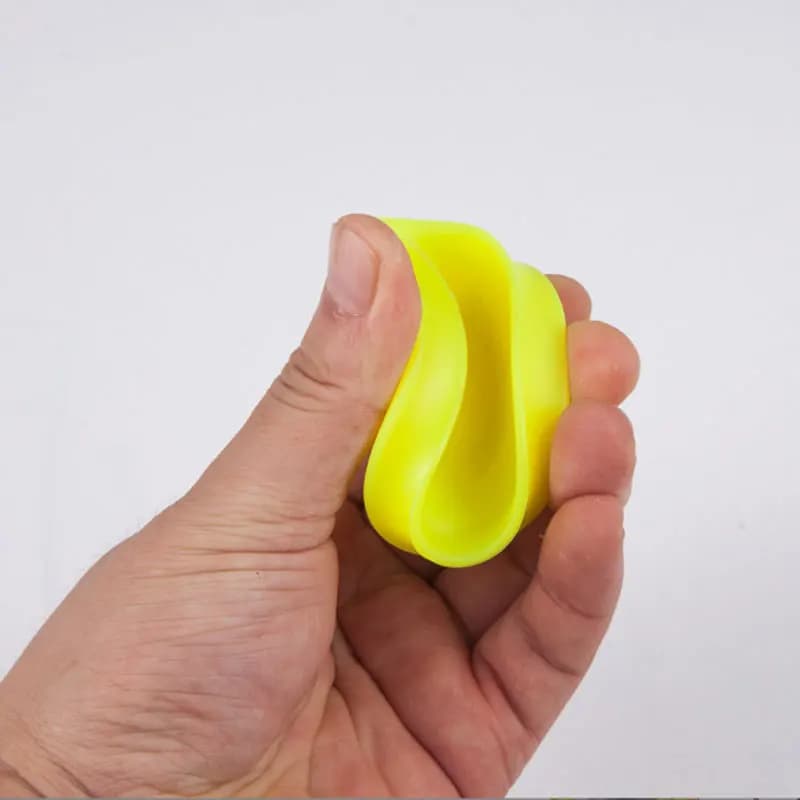 Fidget Toy silica gel Mini Pocket Flexible Soft Flying Discs New Spin In Catch Game Outdoor Toy Boys Gift - 5