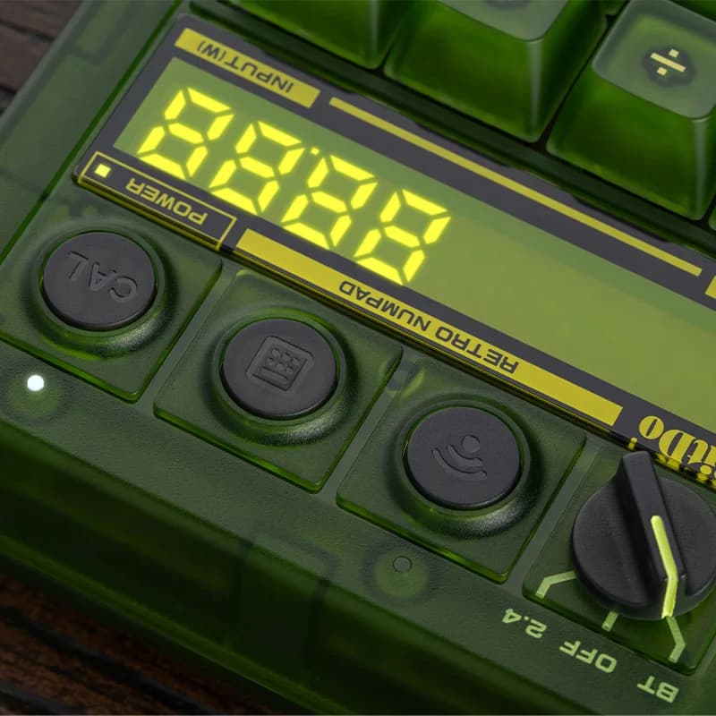 8BitDo - لوحة مفاتيح رقمية ميكانيكية رترو 18، تدعم وضع الآلة الحاسبة، بلوتوث/2.4G/سلكية لنظامي ويندوز وأندرويد - إصدار إكس بوكس - 6