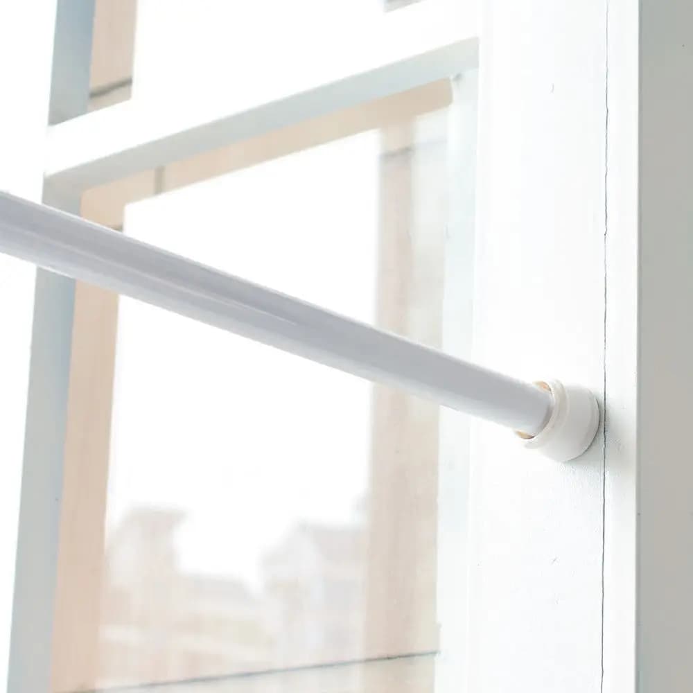 18-110cm Multifunctional Spring Loaded Extendable Rod Adjustable Curtain Telescopic Pole Household Hanging Rods Bathroom Product - 3