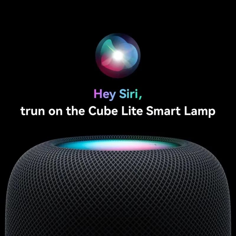 Yeelight Cube Smart Light Lite Desktop Ambient Light RGB Lighting Music Sync Voice Control For Apple Home Alexa Google control - 5