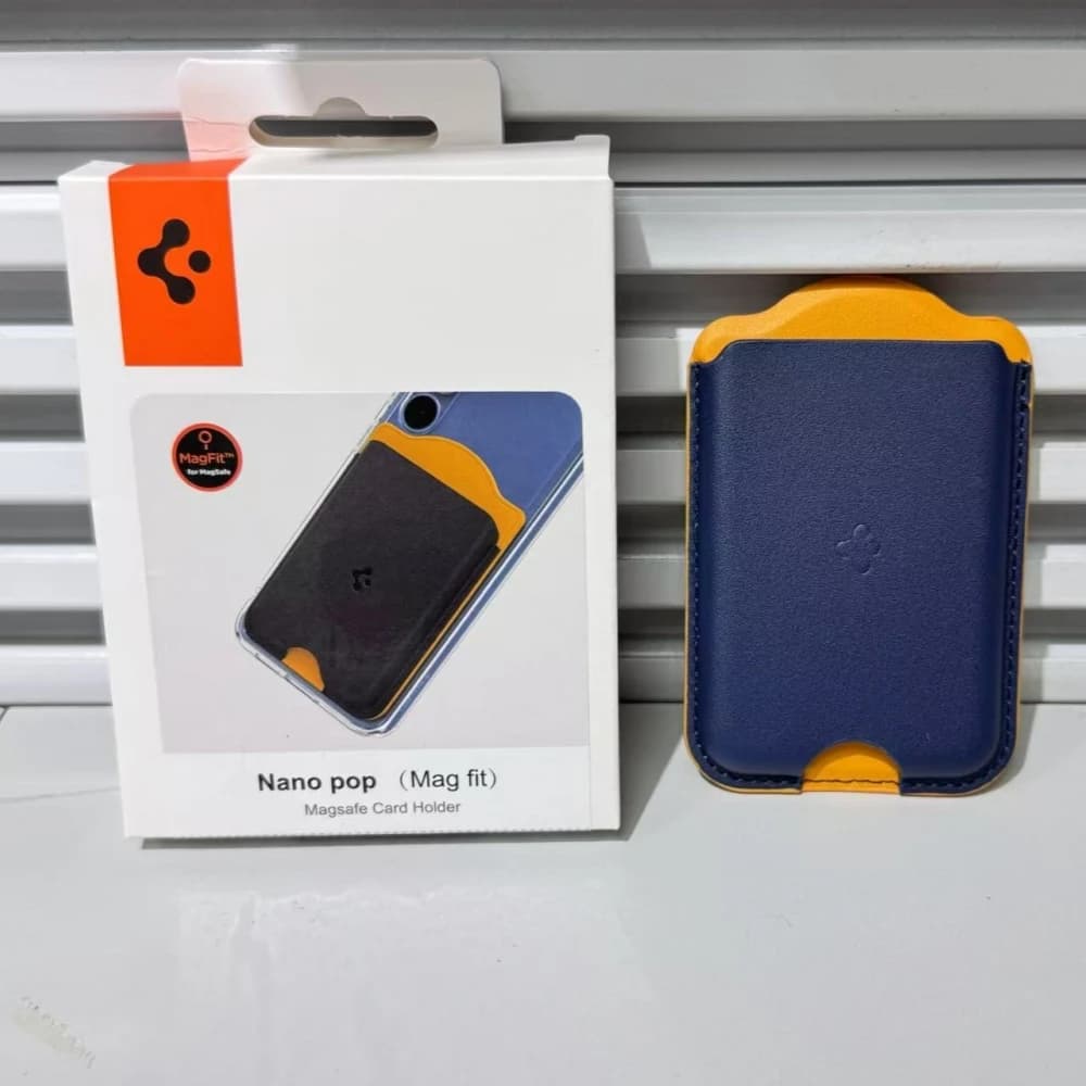 حامل بطاقات Spigen Nano Pop MagFit مصمم لهواتف Samsung Galaxy S26 S25 Ultra حامل بطاقات محفظة Nano Pop (MagFit) لهواتف iPhone 17 16 Pro Max - 2