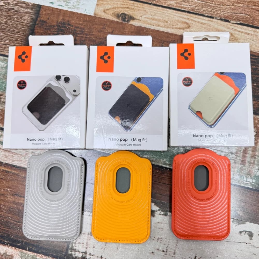 حامل بطاقات Spigen Nano Pop MagFit مصمم لهواتف Samsung Galaxy S26 S25 Ultra حامل بطاقات محفظة Nano Pop (MagFit) لهواتف iPhone 17 16 Pro Max - 5