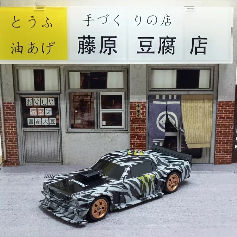 سيارة تحكم عن بعد 2.4G RC، 1/43، 4WD، سرعة عالية، سيارة سباق صغيرة، نموذج هدية للأولاد - 6