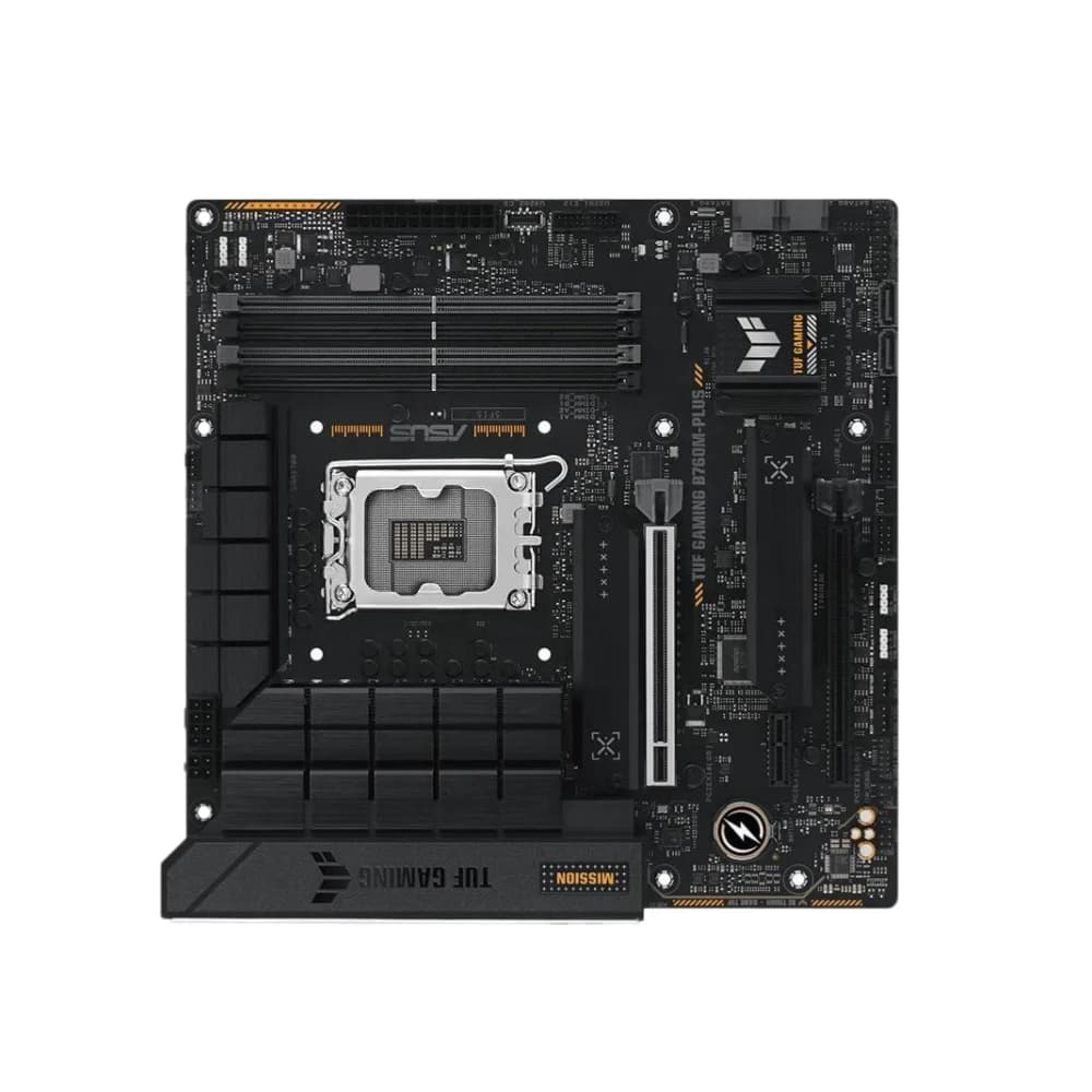 ASUS TUF GAMING B760M-PLUS Motherboard Intel B760 LGA 1700 Support 12th 13th 14th Gen Core DDR5 Micro ATX Gaming Mainboard - 2