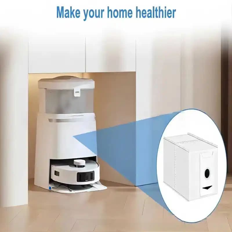 قطع غيار مكنسة روبوتية ECOVACS T30 PRO OMNI / T30S PRO / YEEDI M12 Pro+ كيس غبار فرشاة جانبية رئيسية فلتر ممسحة اكسسوارات - 2