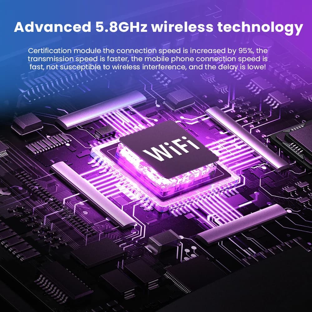 2 in1 Wired to Wireless CarPlay Android Auto  Adapter Smart Mini Box Plug & Play 5GHz WiFi For Audi Benz Volvo Toyota Skoda VW - 6