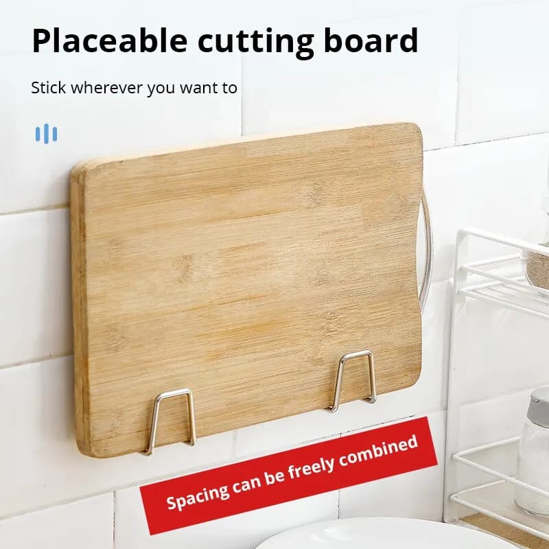 Kitchen 304Stainless Steel Sink Shelf Sponges Storage Holde Adhesive Drain Drying Rack Wall Hooks Storage Organizer Accessories - 4