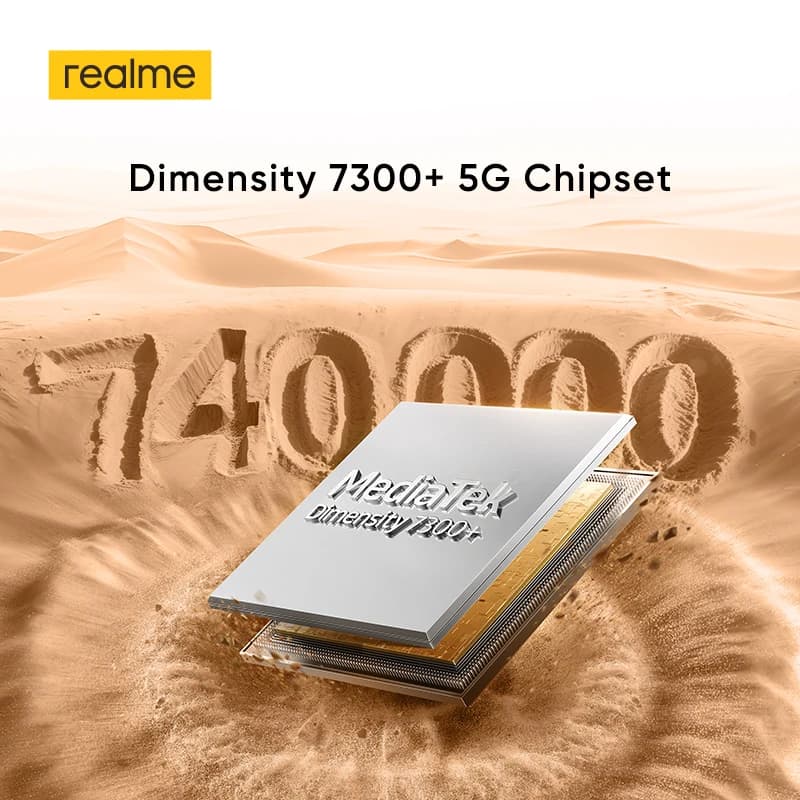 هاتف ريلمي 15 5G بمعالج دايمنشن 7300+ 5G وبطارية 6500 مللي أمبير وشحن 45 واط وشاشة أموليد 6.77 بوصة بمعدل تحديث 144 هرتز وكاميرا مزدوجة 50 ميجابكسل وNFC - 6