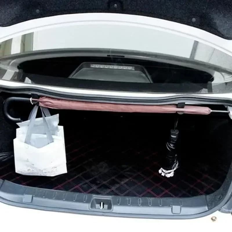 Car Umbrella Holder Car Trunk Hook Umbrella Mount Plant Towel Hook Auto Accessories Universal Internal Storage Organizer Holders - 3