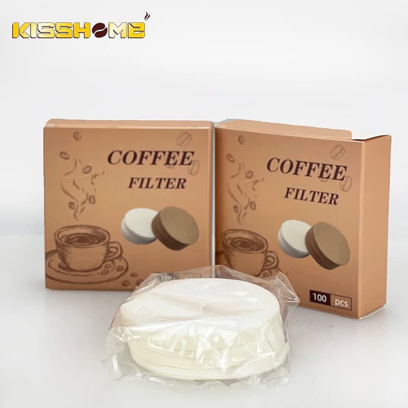 Coffee Filter Paper 51mm 53mm 58mm Round Disposable For Delonghi Breville Portafilter Espresso Tool Barista Accessories 100pcs - 2