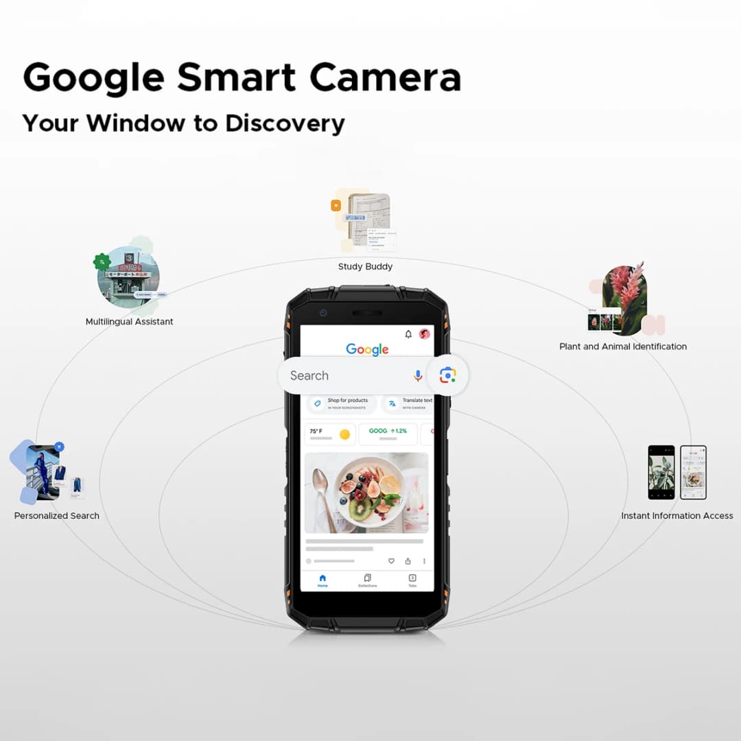 هاتف DOOGEE Fire 3 المتين بشاشة 5.5 بوصة وذاكرة 24 جيجابايت و 256 جيجابايت - 5