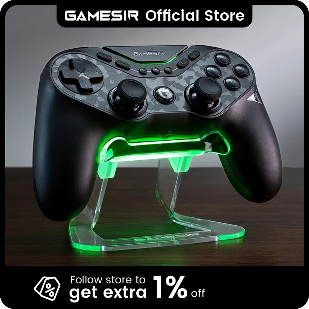 وحدة تحكم GameSir Tarantula Pro Switch 2 اللاسلكية مع 9 أزرار قابلة للبرمجة وجيروسكوب 6 محاور وزناد بتأثير Hall وNFC