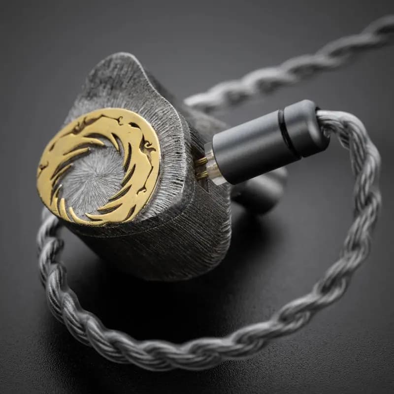 Moondrop MC2  Multipurpose Microphone Upgrade Cable  3.5mm 0.78mm 2pin Oxygen-free Copper and Silver Plating - 6