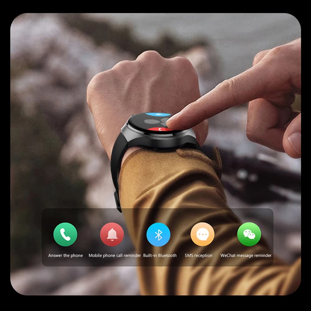 2025 New Watch 4 Pro Upgrade GPS NFC Men's Smartwatch 360*360 AMOLED HD Bluetooth Call Waterproof Smart Watch - 5