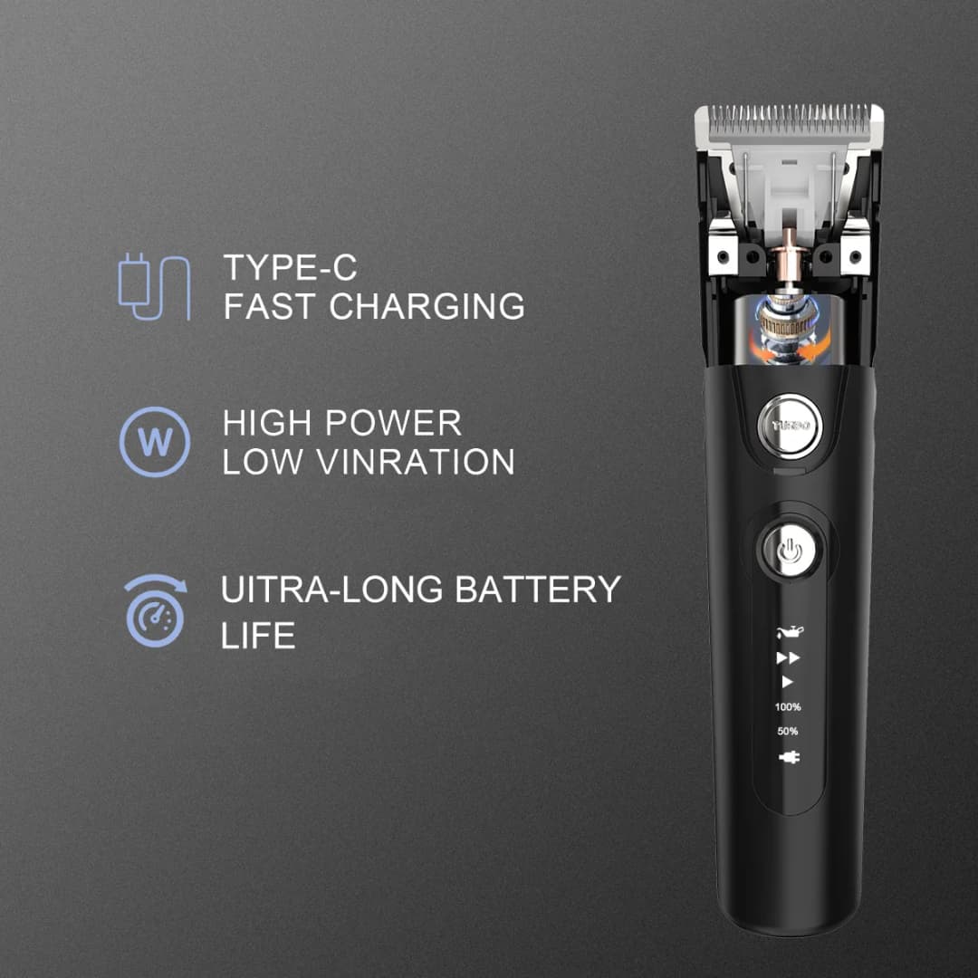 Manscape Hair Trimmer,Mini Basic Cordless Rechargeable Trimmer for Men,Men's Grooming Kit for Head,Face,Beard,Armpit,Groin - 2