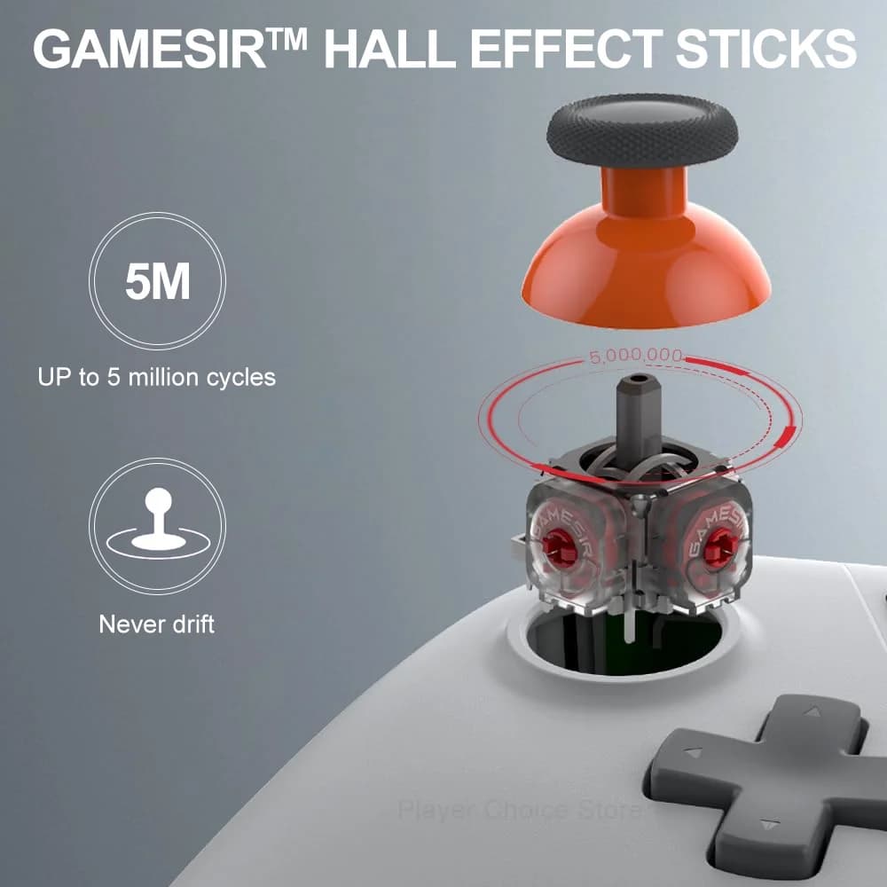 Gamesir Nova Lite PC Gamepads for Nintendo Switch 2 switch Oled Lite Controller  Bluetooth Hall effect Joysticks Window 10 11 - 3