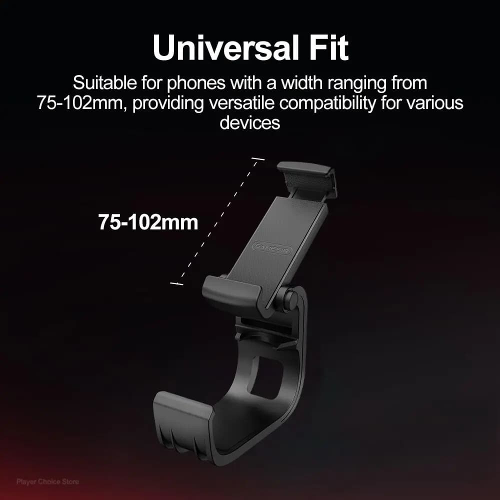 حامل هاتف GameSir Nova Lite حامل مقبض حامل هاتف محمول Nova 2 Lite Super Nova Controller مناسب للعرض 75-102 ملم - 3