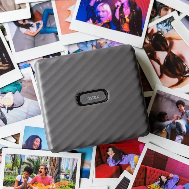 طابعة Fujifilm Instax Link Wide أصلية تصوير فوري طابعة هاتف محمول وأفلام Instax حافة بيضاء فيلم عريض ورق صور - 6