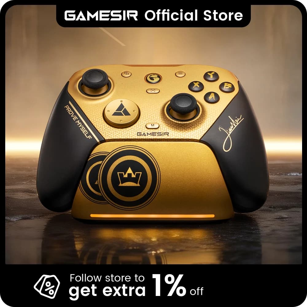 وحدة تحكم GameSir G7 Pro 8K Champion Edition، يد تحكم بلوتوث لاسلكية لـ Nintendo Switch 2، أندرويد، iOS، كمبيوتر، Steam
