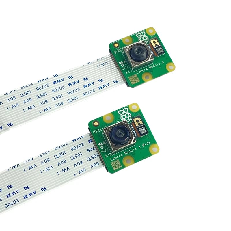وحدة كاميرا Raspberry Pi الرسمية الإصدار 3/3 Wide من سوني IMX708 بزاوية رؤية قطرية 75/120 درجة، مستشعر 12 ميجابكسل مع تركيز تلقائي - 5