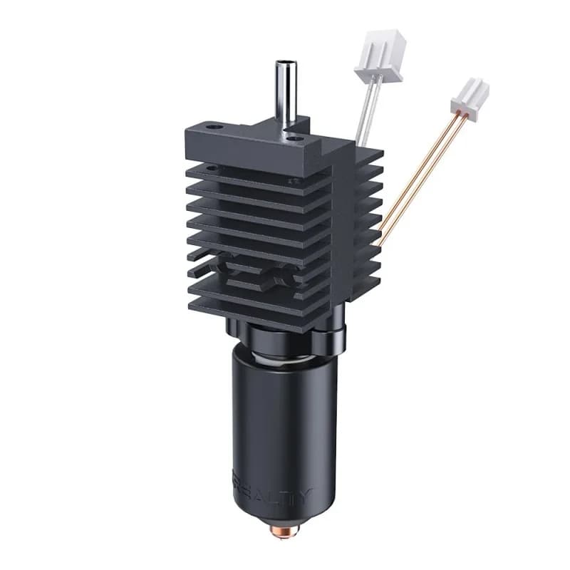 مجموعة طرف ساخن رسمية من كرياليتي K2 Plus، 0.4mm، كتلة تسخين سيراميك، مع إرسال غطاءين سيليكون، فوهة استبدال سريع، متوافقة مع K2 PLUS - 6
