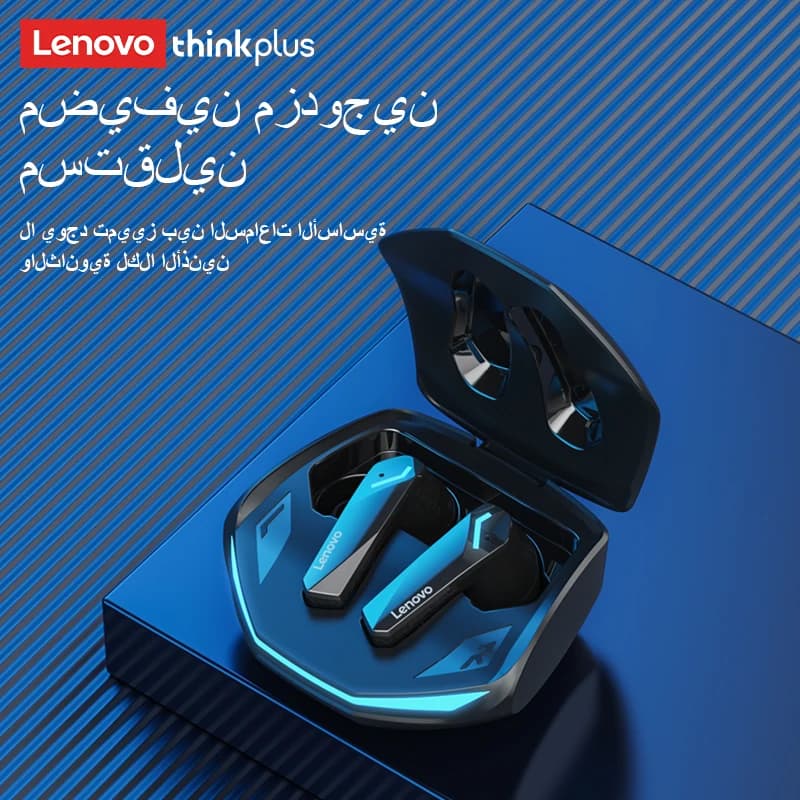 Original Lenovo GM2 Pro Gaming Earphone Bluetooth Wireless Dual Mode Earbuds Low Latency Headphones HD Call Headset With Mic New - 2