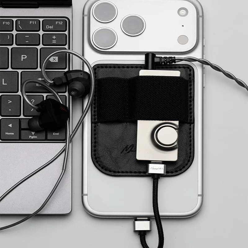 MOONDROP Magnetic Leather Case Clip Applicable to Moonriver 3/Moonriver 2 Ti/Dawn pro 2/Dawn pro - 5