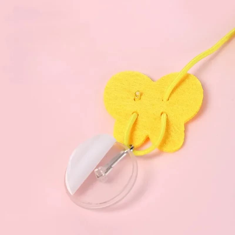 Cat Rope Long Rope Teasing Cat Toy Accessories Pet Kitten Toy Cat Toy Swing Sticky Disc Elastic with Bell Hanging Door Teasing - 4