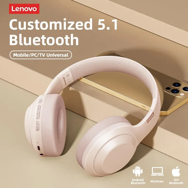 سماعات رأس ستيريو Lenovo Thinkplus TH10 TWS، سماعات بلوتوث لألعاب الفيديو مع ميكروفون، سماعات موسيقى ذات عمر طويل - 3