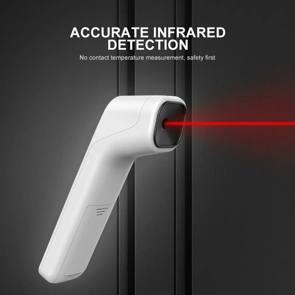 Non-contact Laser Body Temperature Ear Thermometer Infrared Fever Thermometer Digital LCD Infant Adult Finger Pulse Oximeter - 4