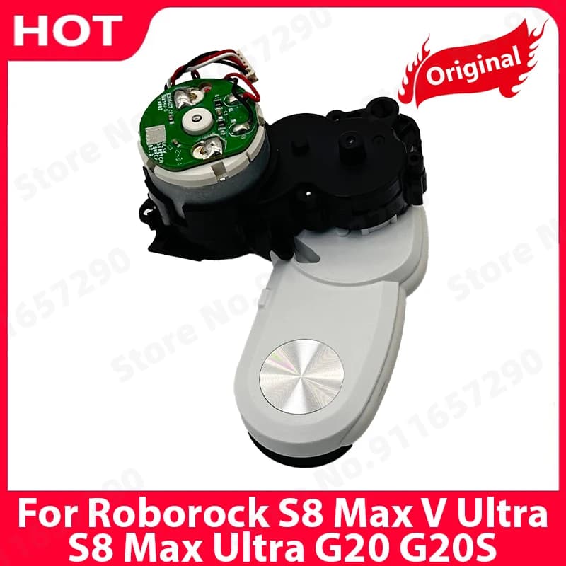 وحدة محرك قابلة للتطوير أصلية من Roborock S8 max v ultra S8 max ultra G20 G20S تجميع محرك فرشاة جانبية إكسسوارات