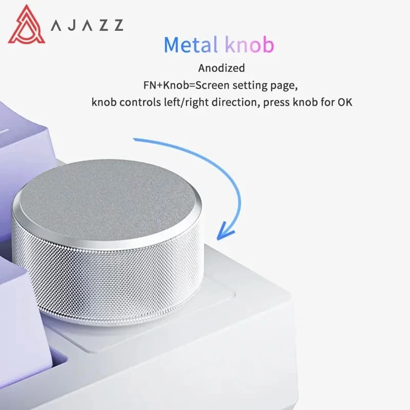لوحة مفاتيح ميكانيكية للألعاب AJAZZ AK820 / AK820Pro 75% 82 مفتاحًا سلكية أحادية الوضع/لوحة مفاتيح ألعاب لاسلكية تعمل بالبلوتوث لأجهزة الكمبيوتر المحمول - 3