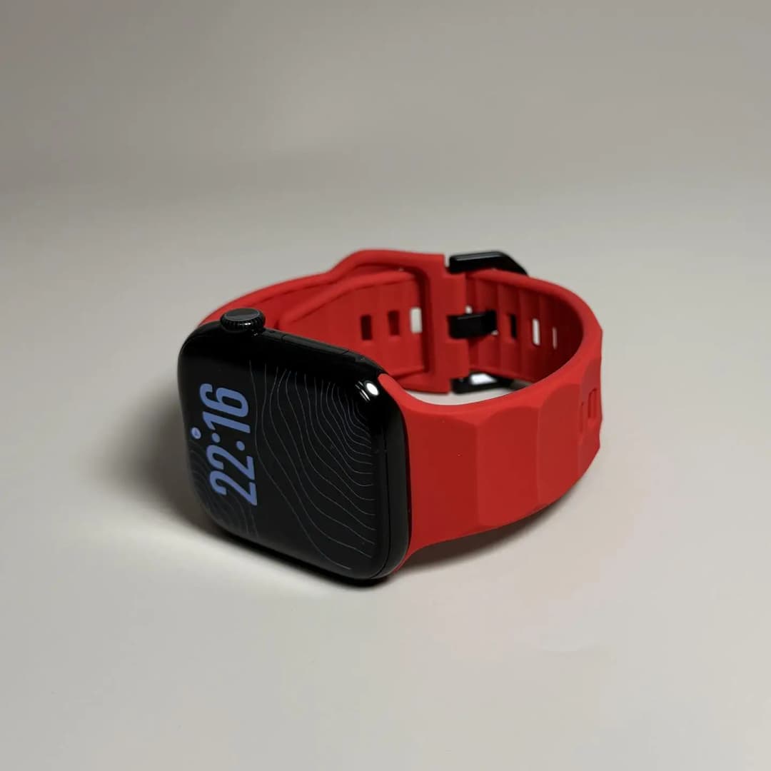Silicone Sports Strap for Apple Watch Ultra 3 49mm 46mm 45mm 44mm 42mm 41mm 40mm 38mm Bands for iWatch Series 11 10 9 8 7 6 SE 3 - 2