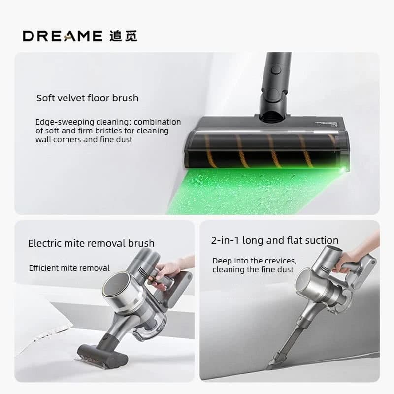 Dreame  V16 Member Wireless Vacuum Cleaner Green Light Show Dust /210AW Strong Suction 99.9% Remove Mites Rate - 5