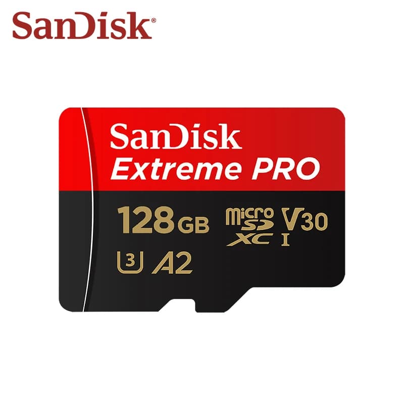 Original Sandisk Extreme PRO Card 32GB 64GB 128GB 256GB High Speed 512GB 1TB V30 Micro SD Card Class 10 UHS-I U3 Memory Card - 4