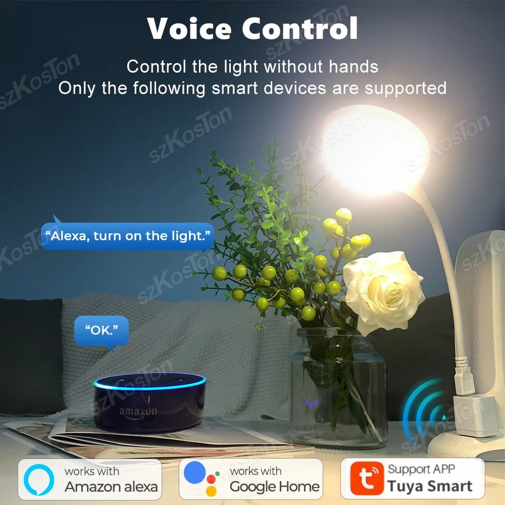 محول Tuya WiFi/Zigbee USB ذكي قابس 1/2/3 قنوات تطبيق Smart Life توقيت DIY تحكم تشغيل/إيقاف يعمل مع Alexa وGoogle Home - 2