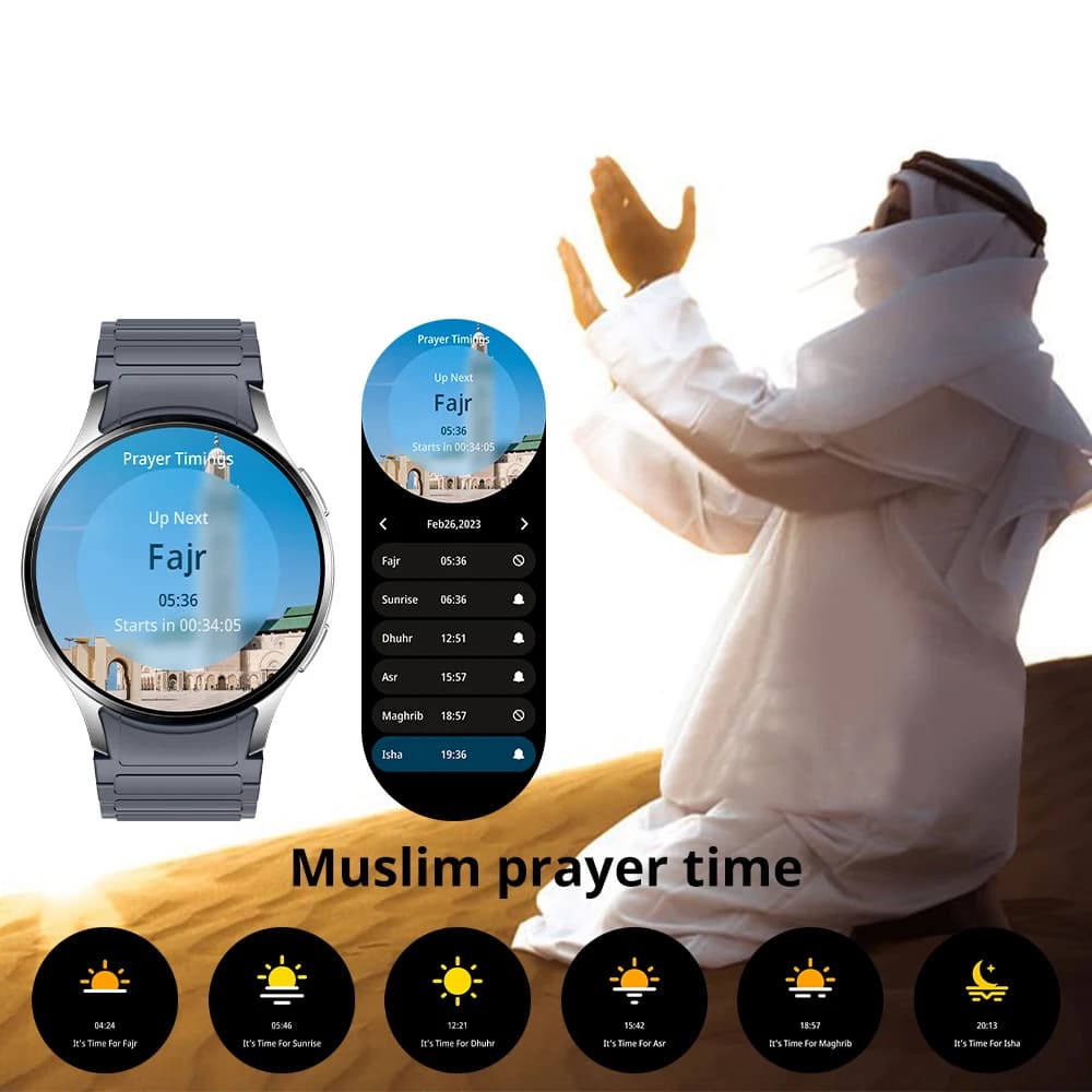 ساعة COLMI i28 الذكية فائقة الدقة بشاشة AMOLED، مزودة بتقنية الذكاء الاصطناعي Da-GPT، مع ميزة أوقات الصلاة للمسلمين، ومكالمات البلوتوث، مناسبة للرجال والنساء - 5