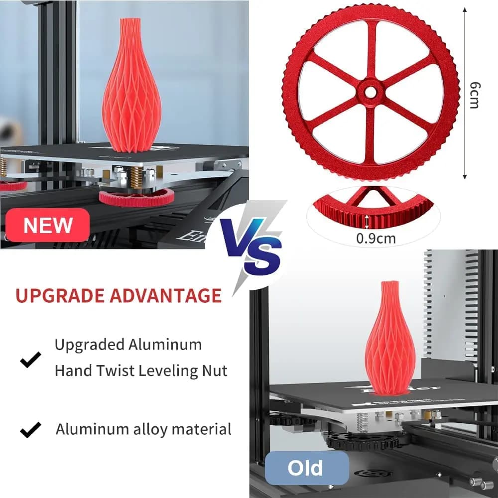Creality official Ender 3 Pro Springs Upgrade, 3D Printer Bed Springs，Ender 3 Bed Leveling Springs Compatible for Ender 3 series - 4