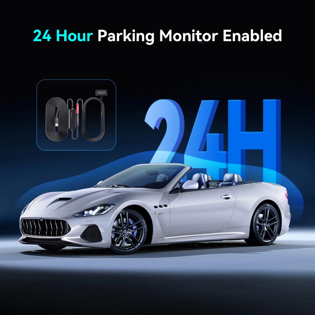 DDPAI مجموعة أدوات كاميرا سيارة ذكية OBD، متوافقة مع موديلات Z50/Z40/Z50Pro/Z60/Z90، وضع وقوف السيارات 24 ساعة - 2
