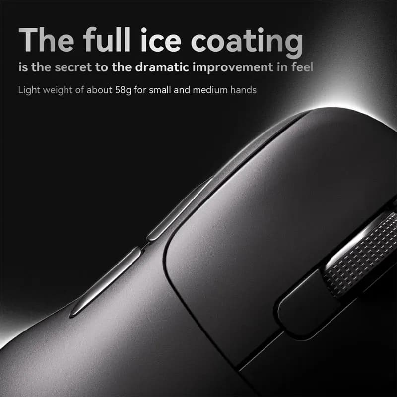 ماوس ألعاب AJAZZ AJ179 PRO PAW3395 لاسلكي/سلكي خفيف الوزن مع قاعدة شحن مغناطيسية، متوافق مع أجهزة الكمبيوتر المحمولة - 5