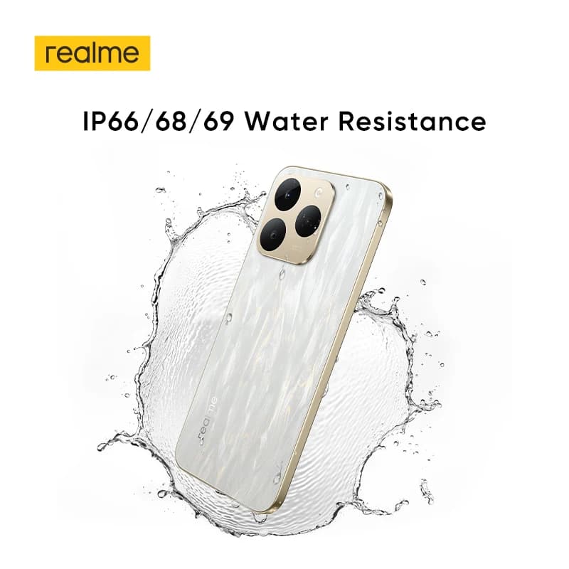 هاتف realme 15T 5G ذكي NFC معالج Dimensity 6400 Max كاميرتان 50MP AI شاشة 6.57 بوصة 120Hz AMOLED بطارية 7000mAh شحن 60W - 4