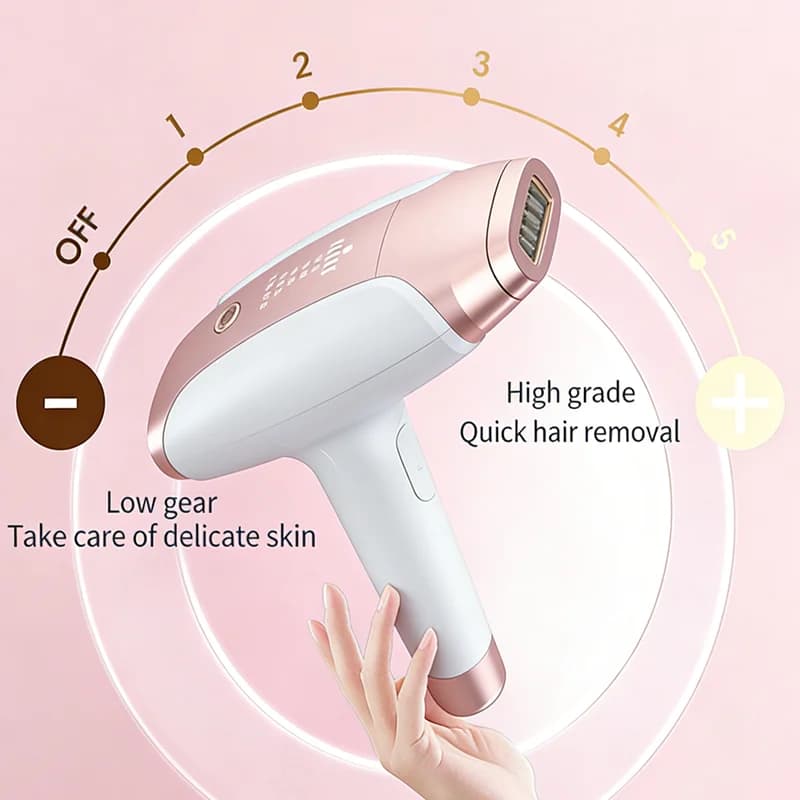 999999 ومضة ليزر IPL لإزالة الشعر للنساء أجهزة منزلية إزالة الشعر مزيل شعر كهربائي بلا ألم بيكيني دروب شيبينغ - 6