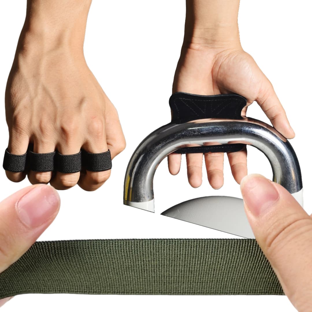 Leather Weight Lifting Training Gloves Palm Protection Women Men Fitness Sports Gymnastics Grips  Pull Ups Weightlifting Workout - 2