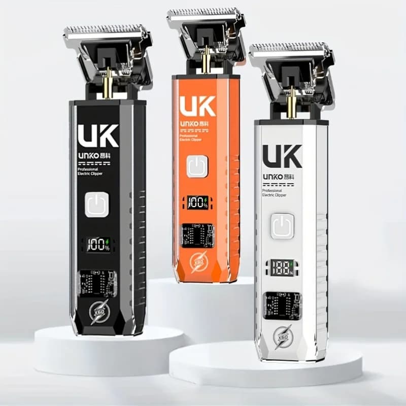 Professional Cordless Hair Clipper, Rechargeable Electric Hair Trimmer for Men Kids Home & Salon Use - 2