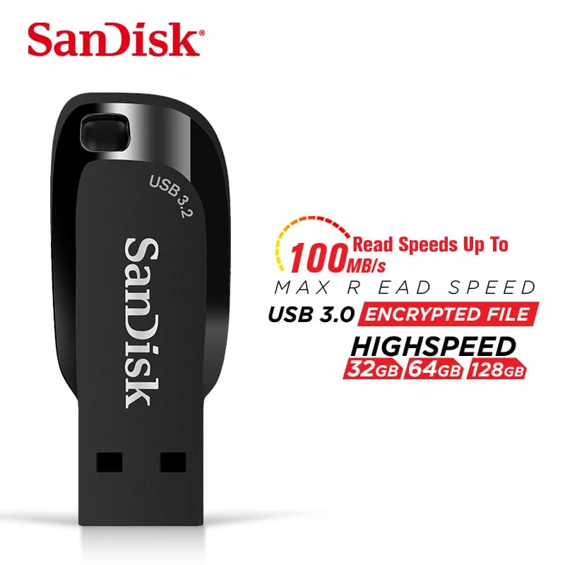 سانديسك CZ410 يو إس بي 3.0 بندريف ألترا شيفت فلاش درايف 128GB 64GB 32GB قلم درايف يو إس بي ذاكرة ستيك سيارة U ديسك فلاش ديسك