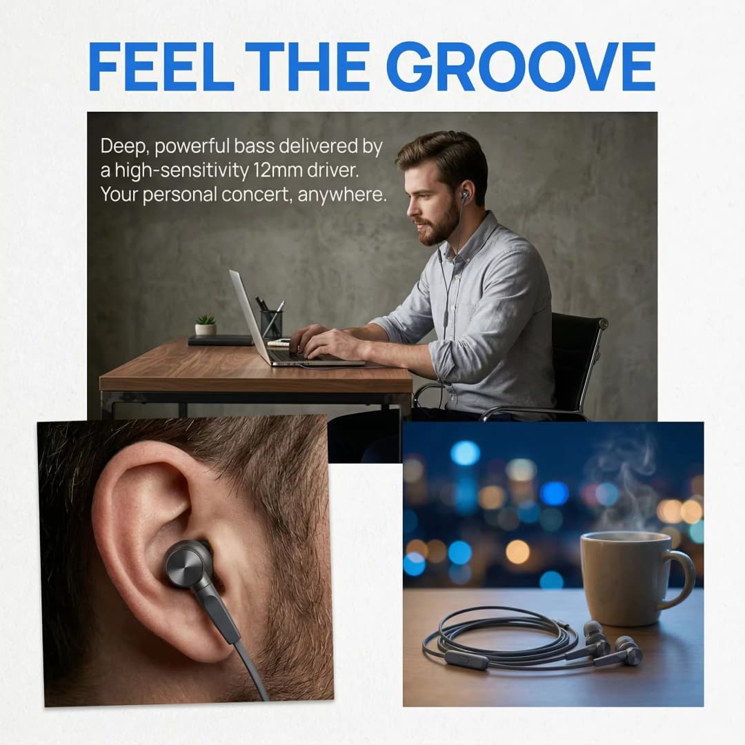 SONY MDR-XB55AP Wired In-Ear earphone Headphones Extra Bass HiFi Stereo Earphones With Mic Inline Control For Sports - 5