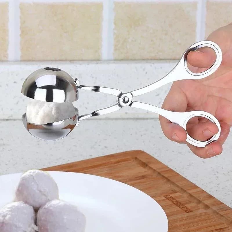 Meat Ball Maker Tool Stainless Steel Clip Round Rice Ball Shaper Spoon Meatball Making Mold Non Stick Stuffed Kitchen Gadget - 6