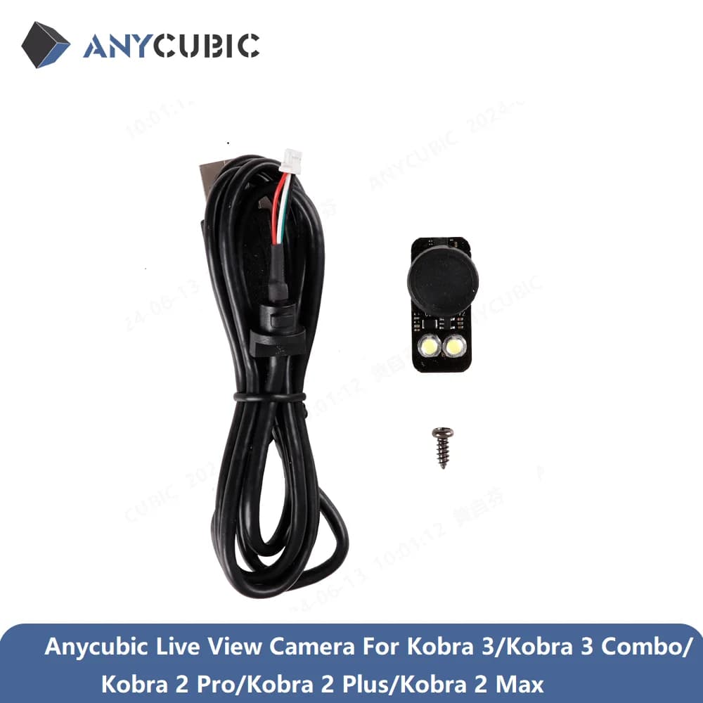إكسسوار كاميرا ANYCUBIC كوبرا 2 / كوبرا 3 مناسب لطابعة كوبرا 3/كوبرا 2 برو/بلس/ماكس ثلاثية الأبعاد