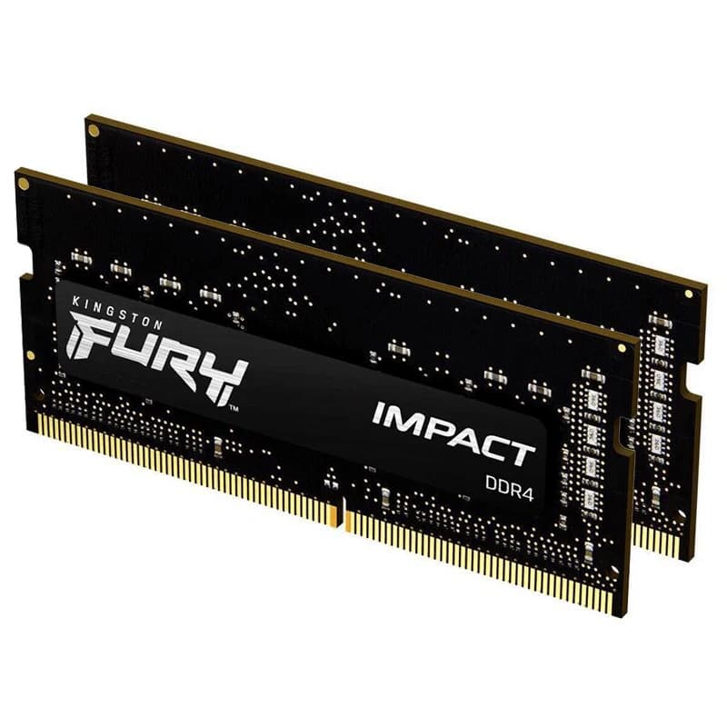 Kingston FURY Impact DDR4 RAM 32 16 8GB 3200MHz 2400 2666MHz SODIMM Memory 260Pin SODIMM PC4-19200 21300 25600 DDR4 Notebook RAM - 3